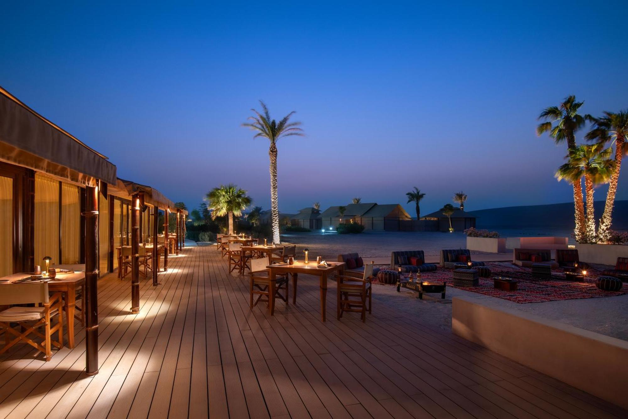 The Outpost Al Barari Camp Hotel Mesaieed Exterior photo
